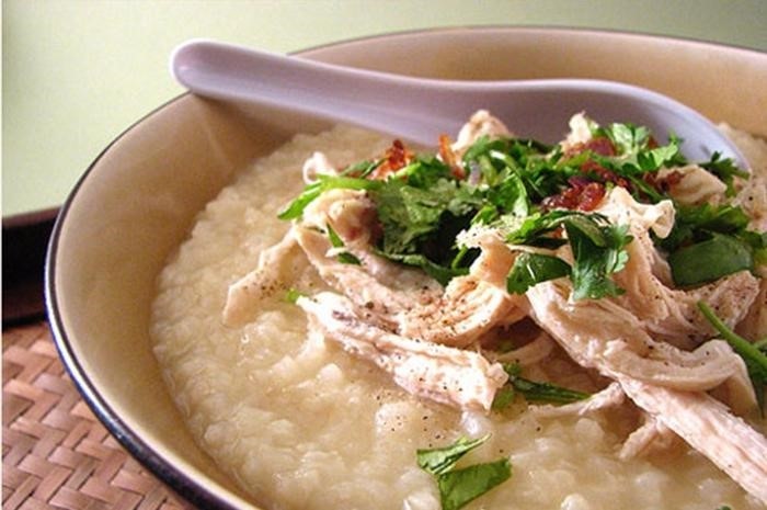 Chao Ga - Chicken in Rice Porridge