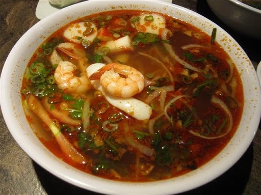Phở Saté Đồ Biển - Spicy Saté Seafood Pho