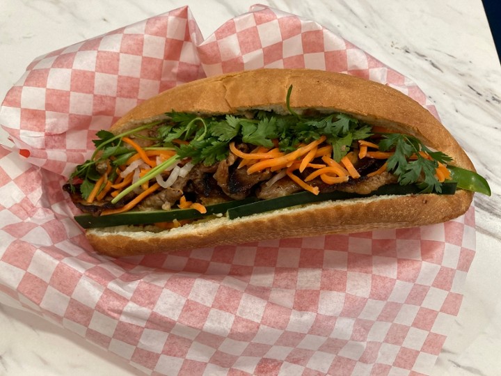 1. Banh Mi Thịt Nuong - Grilled Pork Sandwich