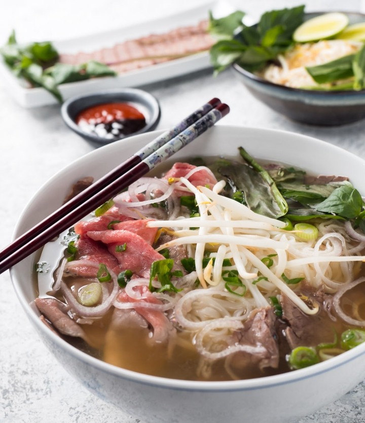 Phở Bò - Beef Pho Noodle Soup