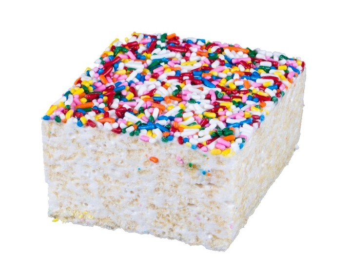 Crispy Cake - Rainbow Sprinkles