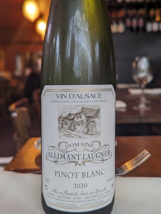 Alsace Pinot Blanc Allimant Laugnier