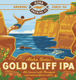 Kona Gold Cliff IPA draft - Pick Size