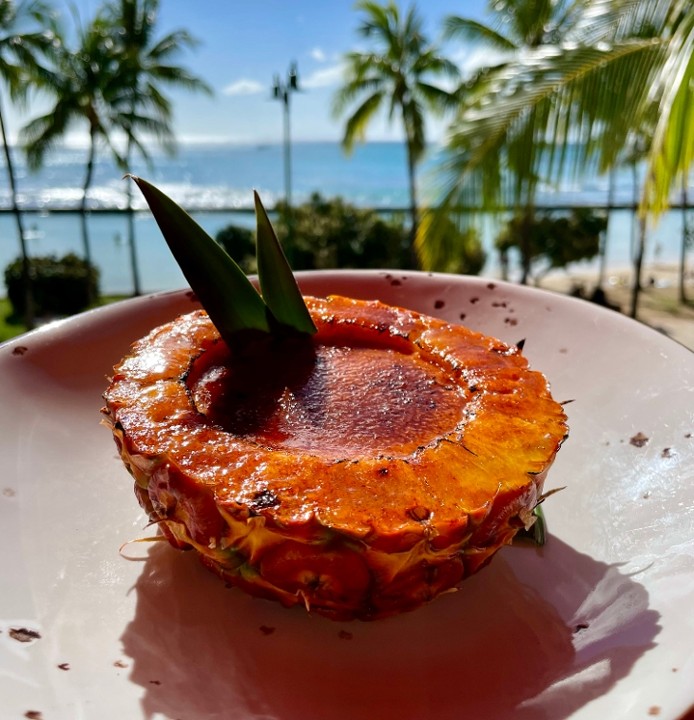 Maui Pineapple Creme Brulee