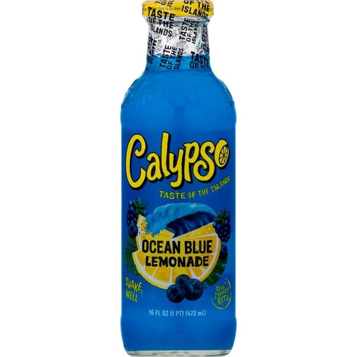 *Calypso Ocean Blue Lemonade 16 oz