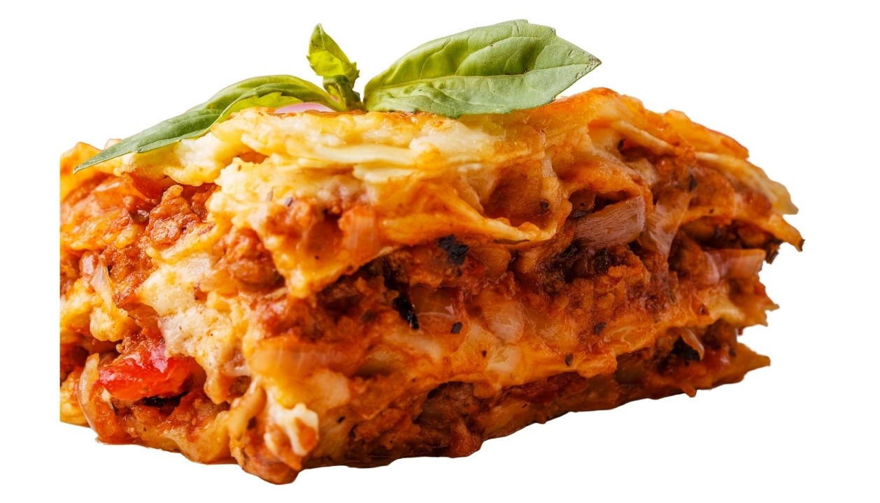 Lasagna Bolognese w/Marinara & Focacia