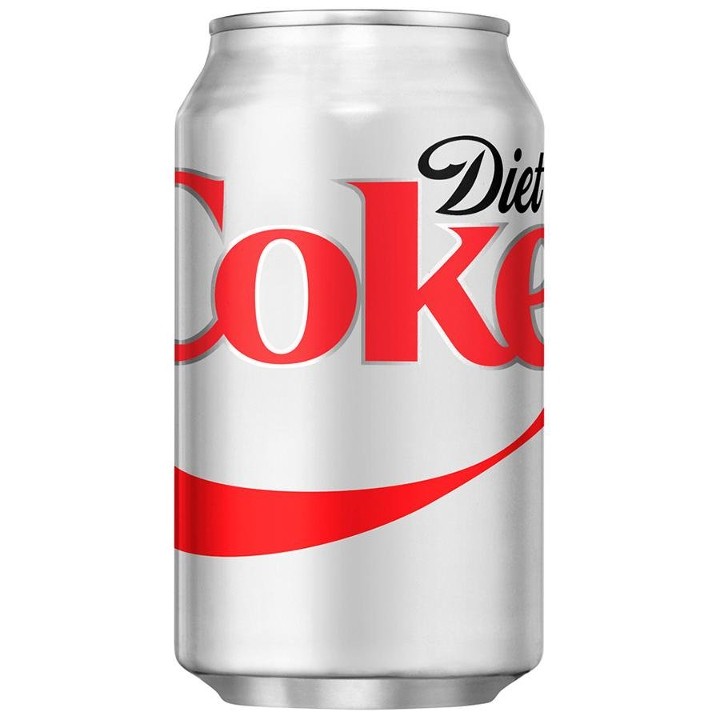 *Diet Coke 12oz can^