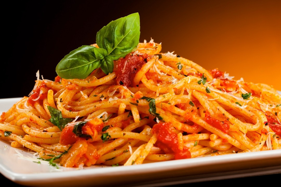 Vegan Spaghetti with Marinara (No Parm)