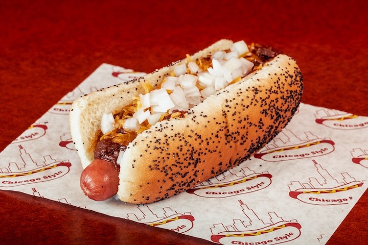 6" Chili Dog