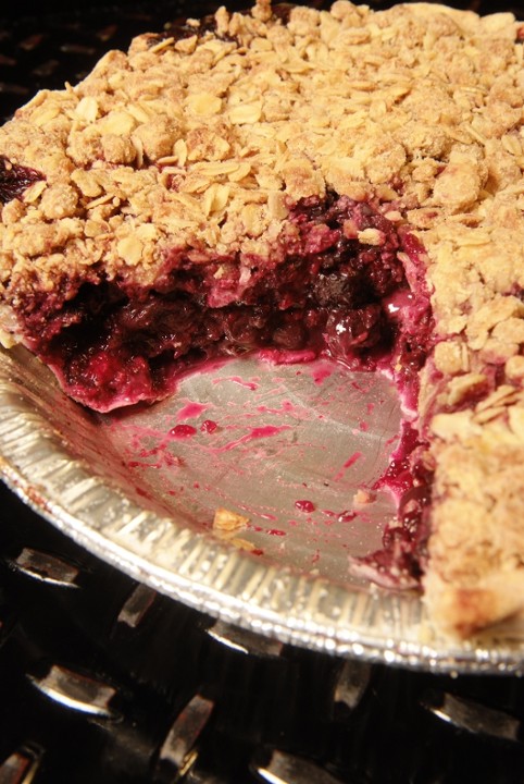 Cherry Crumb Whole Pie