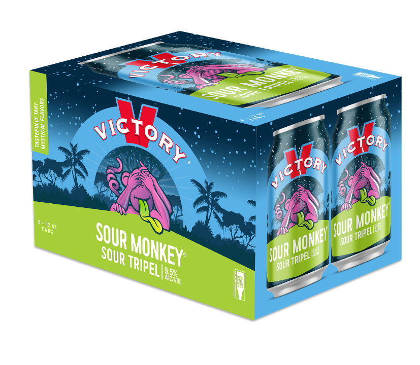 Sour Monkey Can 6 pack
