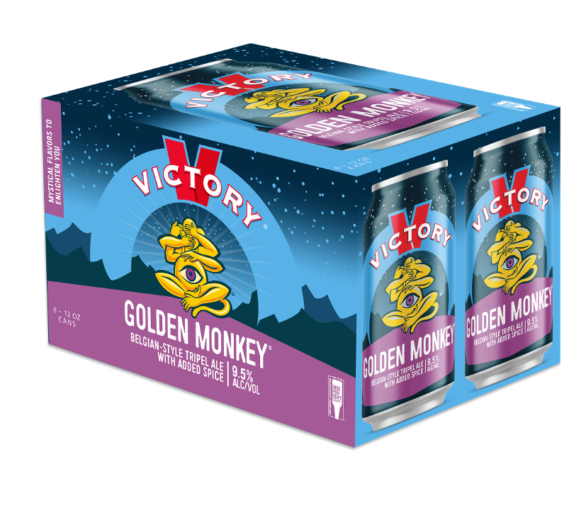 Golden Monkey Can 6 pack