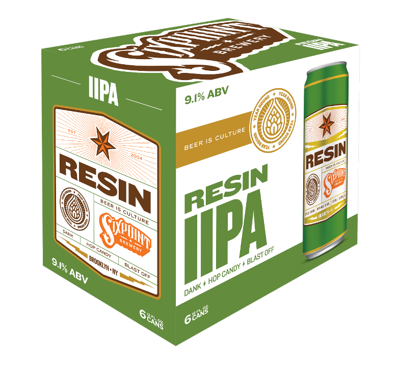 Resin Can 6 pack
