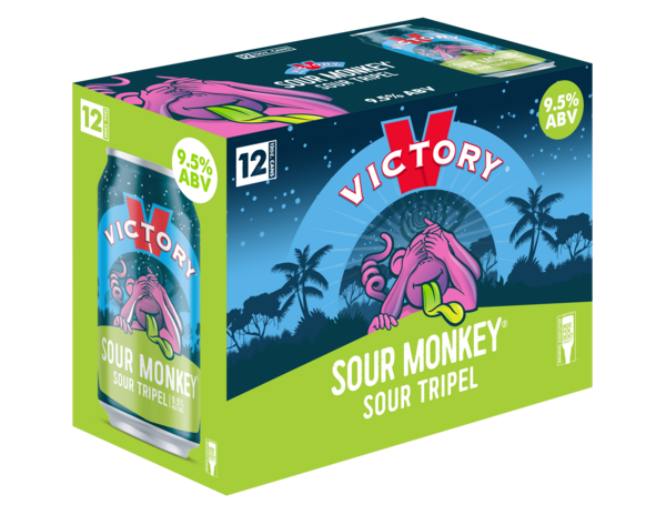 Sour Monkey Can 12 Pack