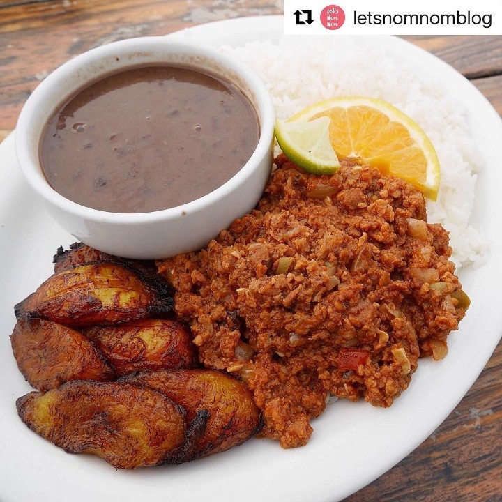 Soy Picadillo Plate