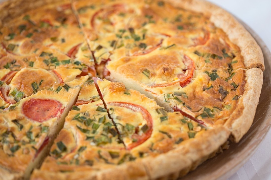 Quiche with Crust