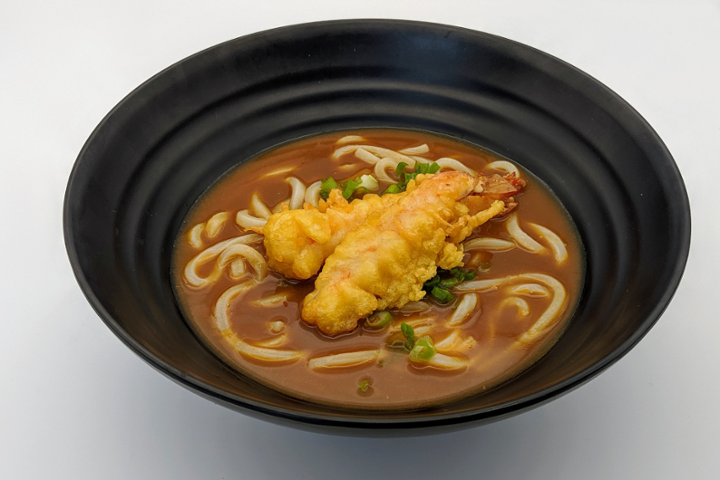 Shrimp Tempura Curry Udon