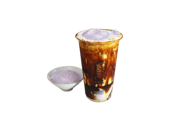 Taro Pudding Black Sugar Milk