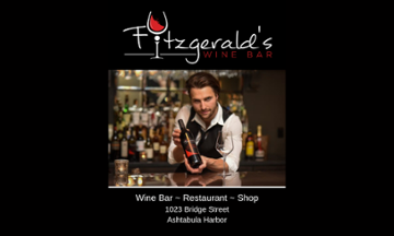 Fitzgerald's Wine Bar, Restaurant & Shop Historic Ashtabula Harbor