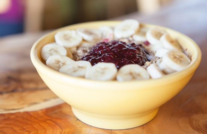 PB&J Oatmeal