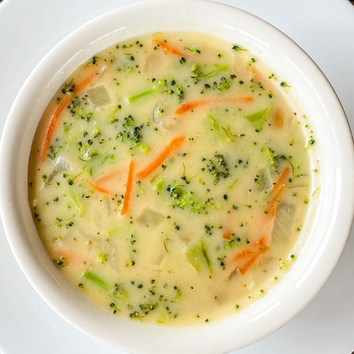 Broccoli Carrot Cream Soup