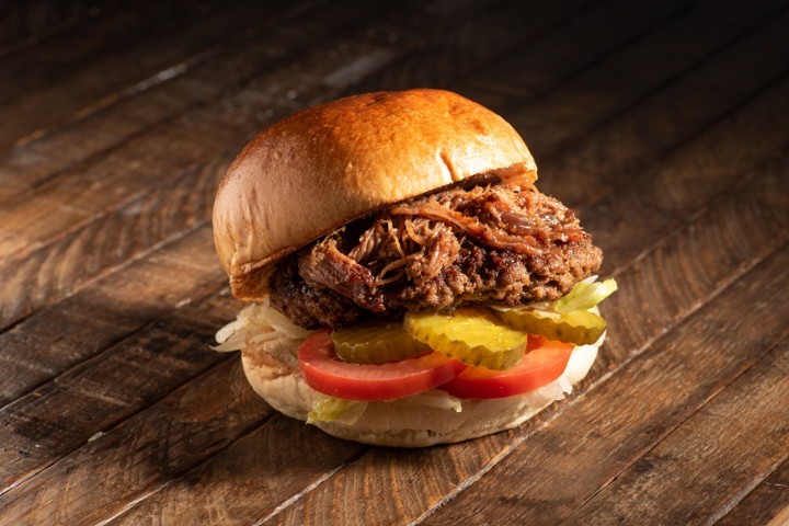 Pulled Beef Burger