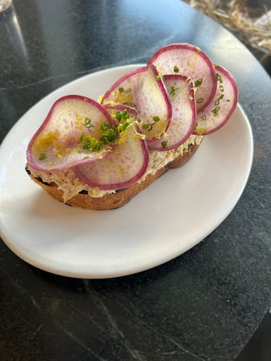Smoked Trout Toast