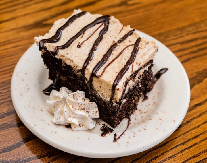 Chocolate Cake W/ Peanut Butter Icing