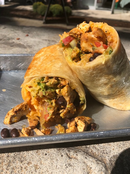 Grilled Chicken Burrito