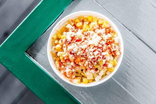 Elote en vaso