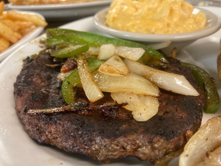 Topped Hamburger Steak