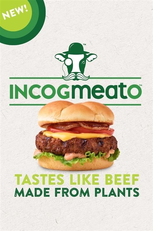 Incogmeato Burger w side