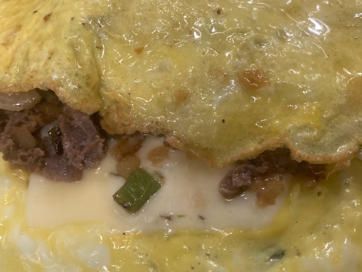 Cheesesteak Omelet