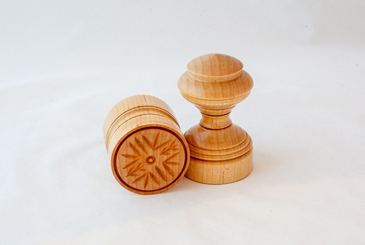 Maple Corzetti Pasta Stamp