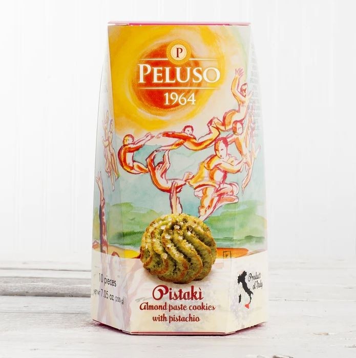 Almond Cookies w/ Pistachio | Peulso