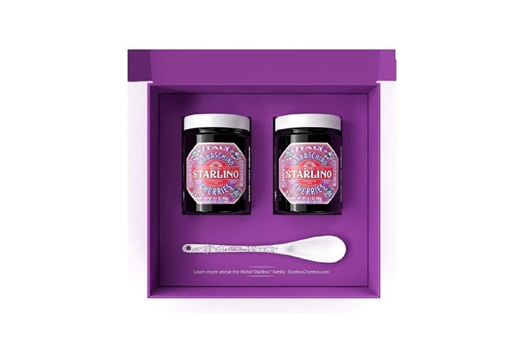 Starlino Cherries | Gift Box w/ Ceramic Spoon