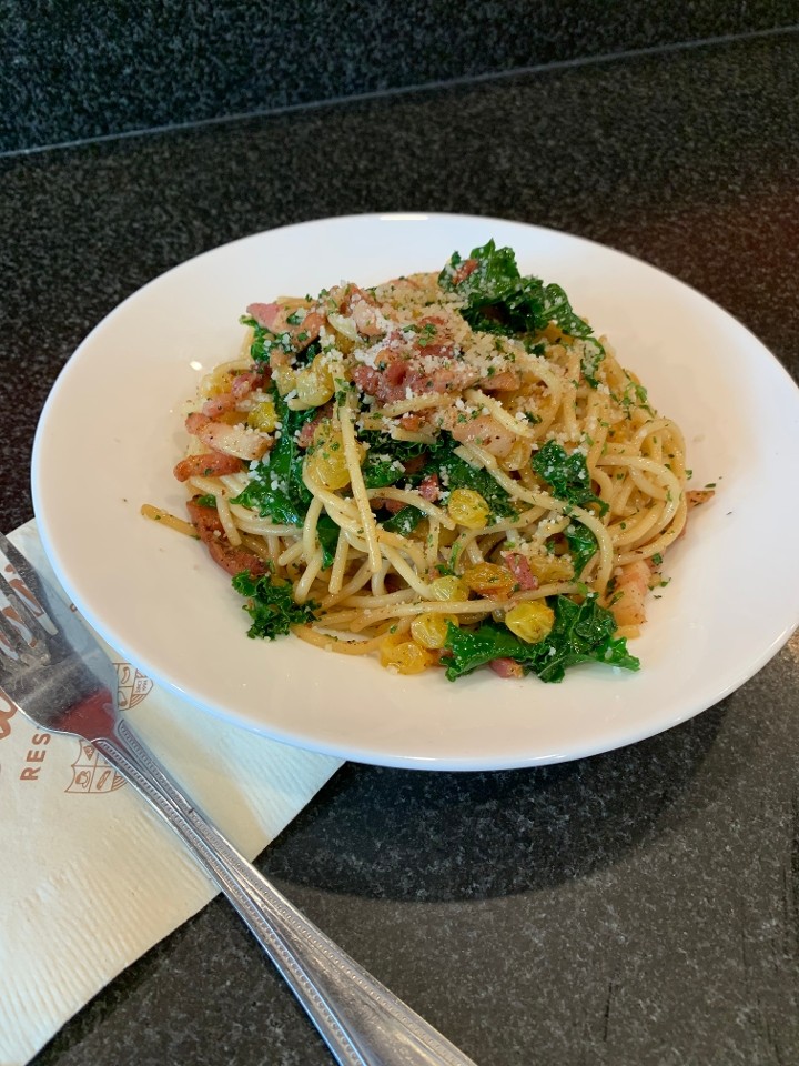Spaghetti Pancetta & Kale | Pasta Special