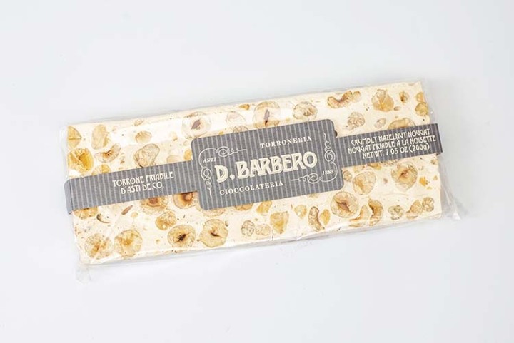 Crumbly Hazelnut Torrone | D. Barbero