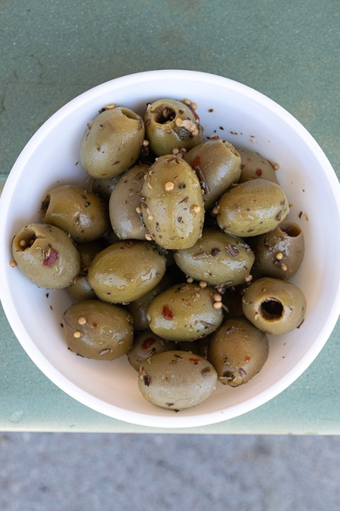 Sicilian Spiced Olives