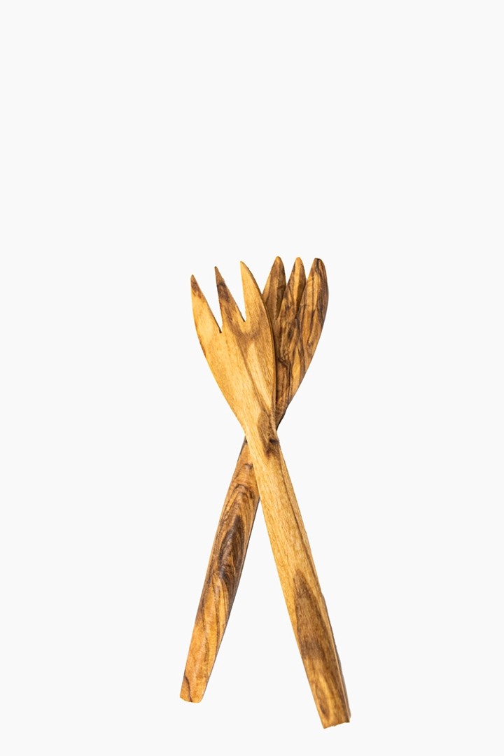 Olive Wood Antipasti Forks