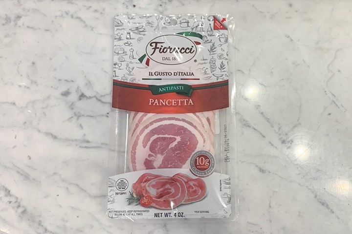 Sliced Pancetta | Fiorucci