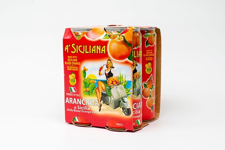 4-pack Aranciata | A'Siciliana