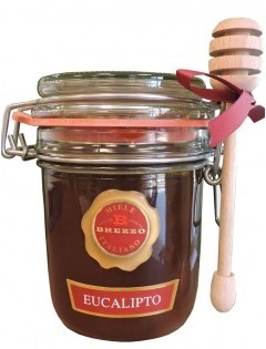 Italian Eucalyptus Honey with Dipper | Brezzo