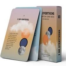 IAM I am everything affirmation cards