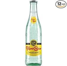 Topo Chico sparkling mineral 12 oz.