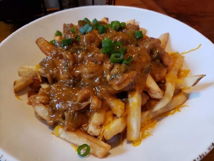 Crawfish Etouffee French Fries