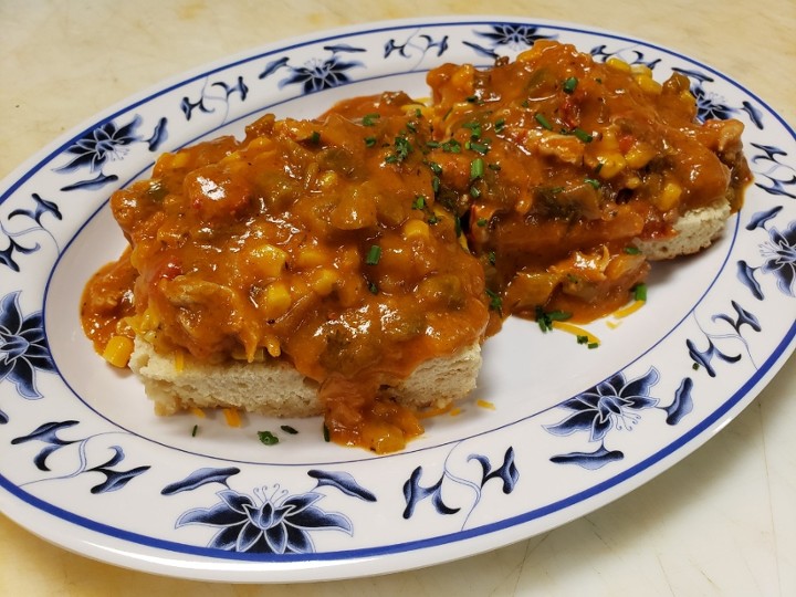 Biscuits Etouffee