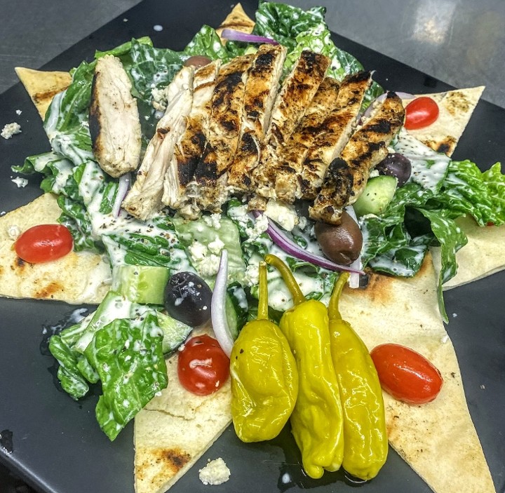 Greek Salad Bowl w/Chicken