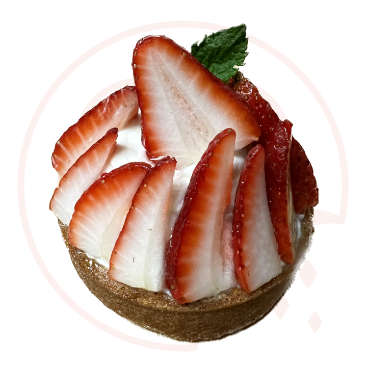 P4 - Strawberry Fresh Fruit Tart 草莓布丁塔