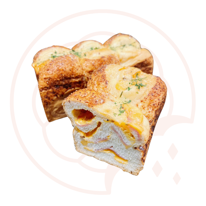 BD2 - (Whole) Cheese & Ham Garlic Toast 蒜香起士火腿吐司（整個）
